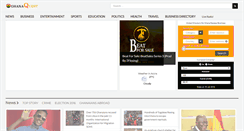 Desktop Screenshot of ghanaquest.com